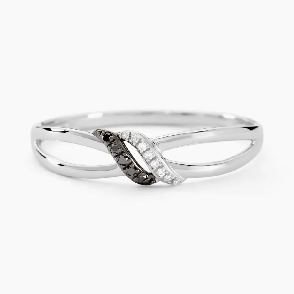 Bague Aline Or Blanc Diamant|Marc Orian Best