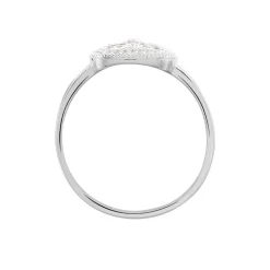Bague Alixia Or Blanc Diamant
