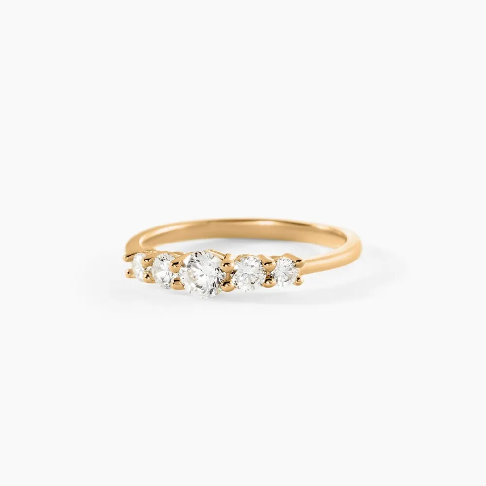 Bague Allice Plaqué Or Jaune Oxyde De Zirconium|Marc Orian Hot