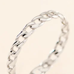 Bague Ancone Argent Blanc