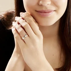 Bague Andrette Or Bicolore Diamant
