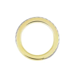 Bague Andro Acier Bicolore