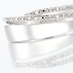 Bague Angele Or Blanc Diamant|Marc Orian Hot