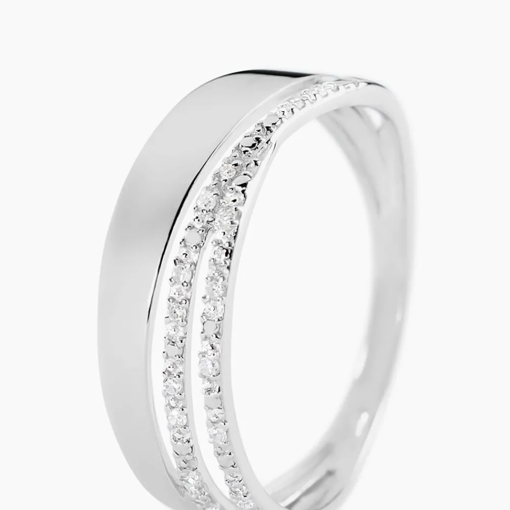 Bague Angele Or Blanc Diamant|Marc Orian Hot