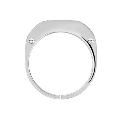 Bague Annastasia Acier Blanc|JOURDAN Online