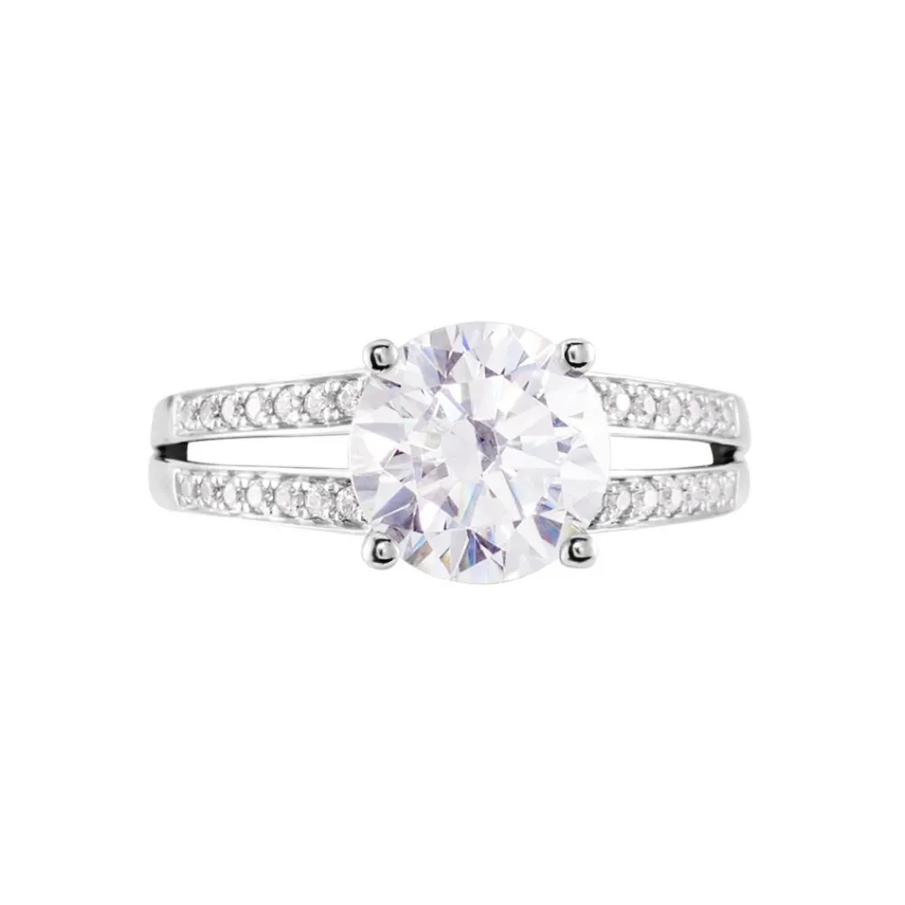 Bague Anthyme Or Blanc Oxyde De Zirconium|Marc Orian Best
