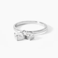 Bague Aoibhin Argent Blanc Oxyde De Zirconium|Marc Orian Online