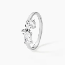 Bague Aoibhin Argent Blanc Oxyde De Zirconium|Marc Orian Online