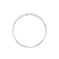 Bague Arabesque Or Blanc Diamant