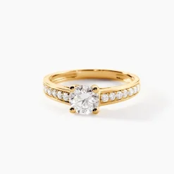Bague Aramis Ld Or Jaune Diamant Synthétique|Marc Orian New
