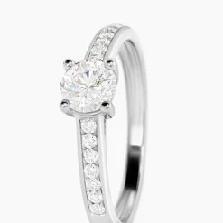 Bague Aramis Ld Platine Blanc Diamant Synthétique