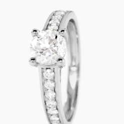 Bague Aramis Ld Platine Blanc Diamant Synthétique|Marc Orian Best