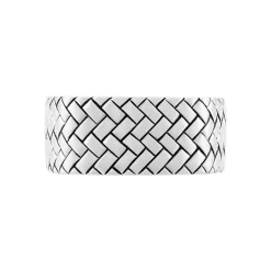 Bague Argent Blanc|JOURDAN Outlet