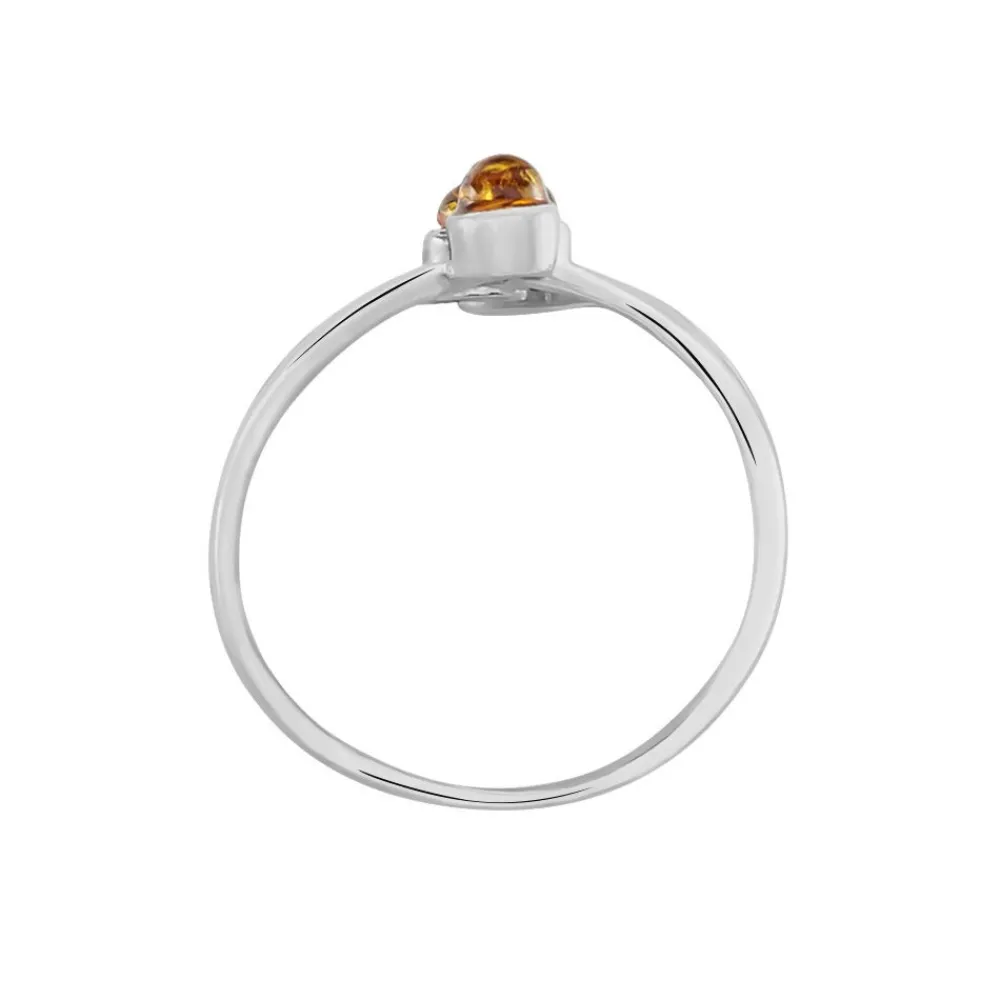 Bague Argent Blanc Accorus Ambre|Marc Orian Hot