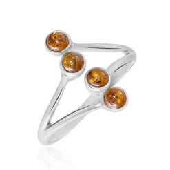 Bague Argent Blanc Accorus Ambre|Marc Orian Hot