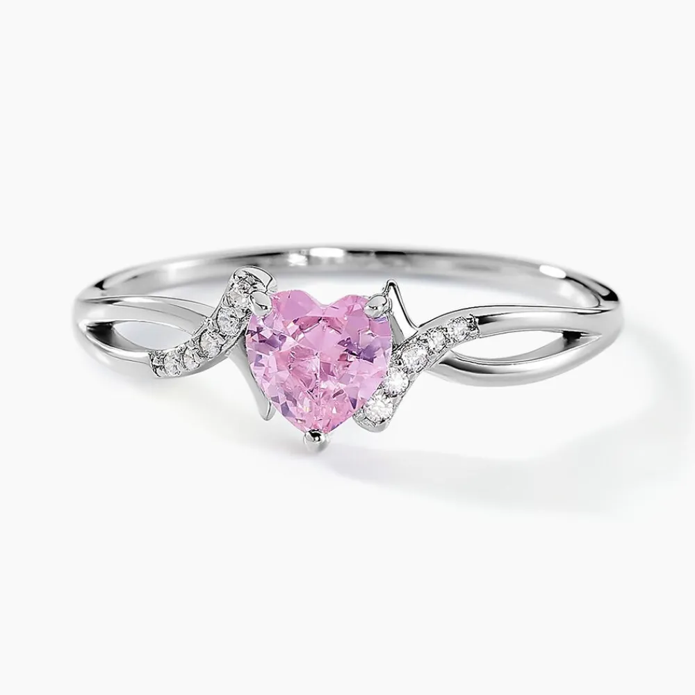 Bague Argent Blanc Avalon Oxyde De Zirconium|Marc Orian Outlet
