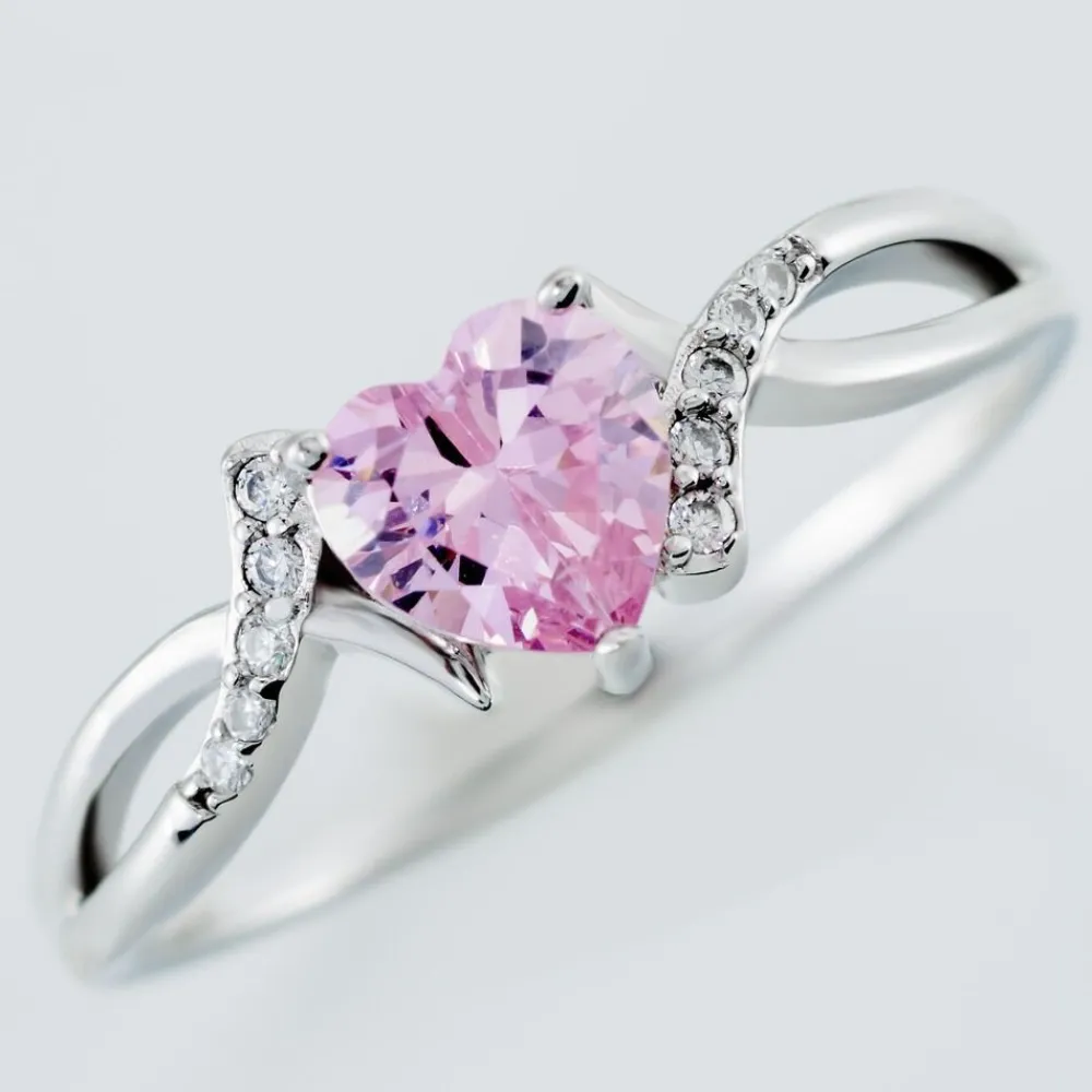 Bague Argent Blanc Avalon Oxyde De Zirconium|Marc Orian Outlet