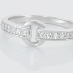 Bague Argent Blanc Candis Oxyde De Zirconium|Marc Orian Online