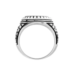 Bague Argent Blanc Thimeo Agathe Noire|Marc Orian Best