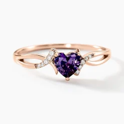 Bague Argent Rose Avalon Oxyde De Zirconium|Marc Orian Online