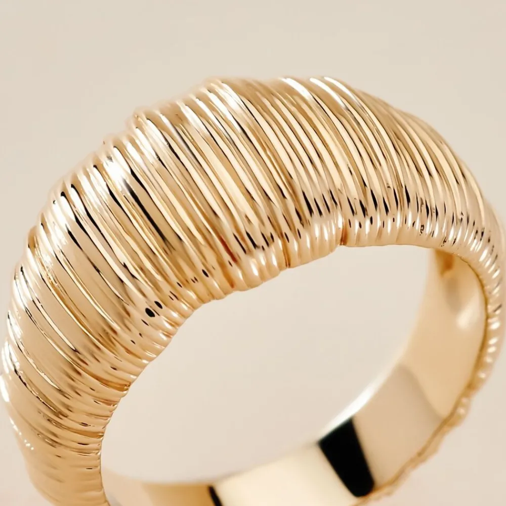 Bague Ariane Plaqué Or Jaune|Marc Orian Online