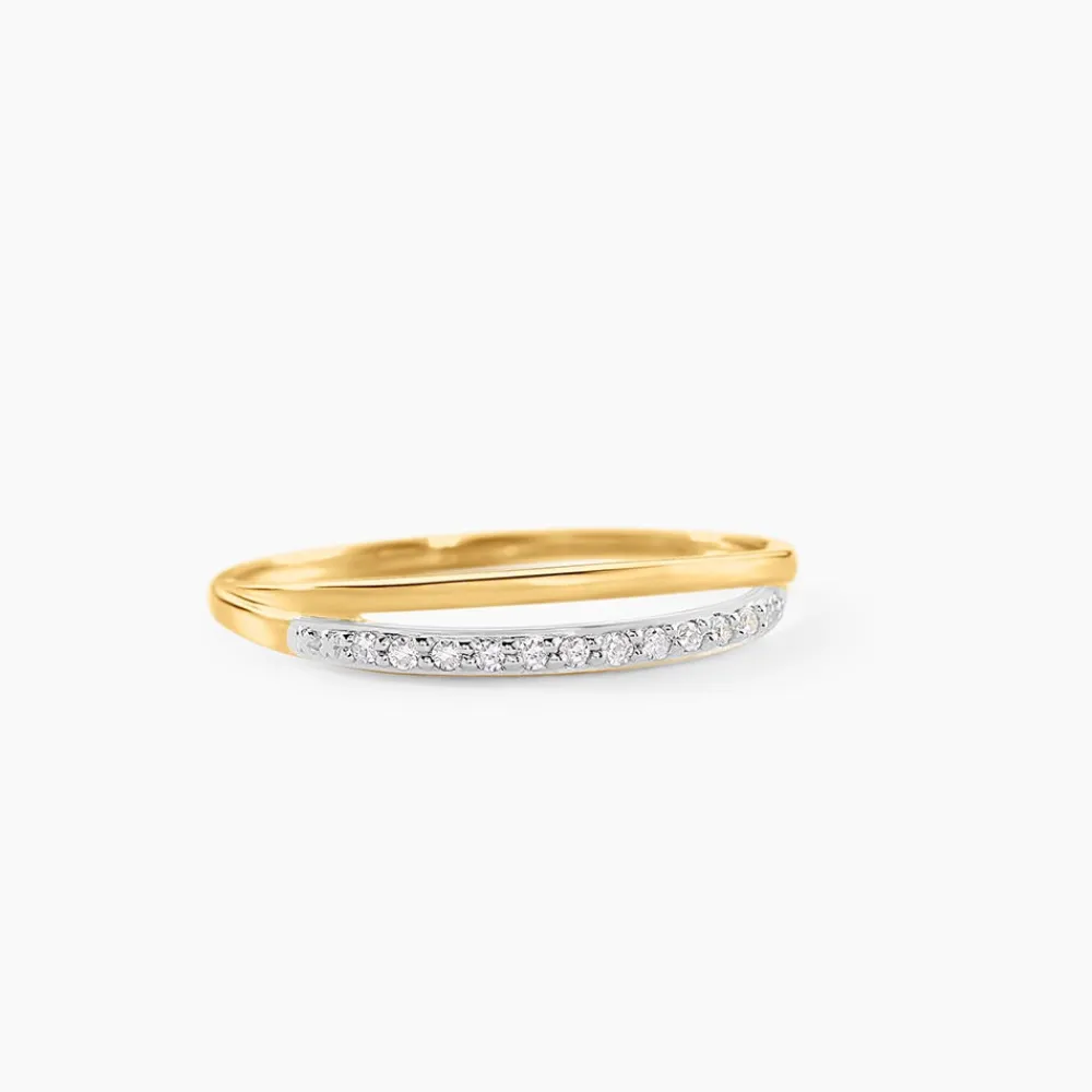 Bague Arslane Or Jaune Diamant|Marc Orian Outlet