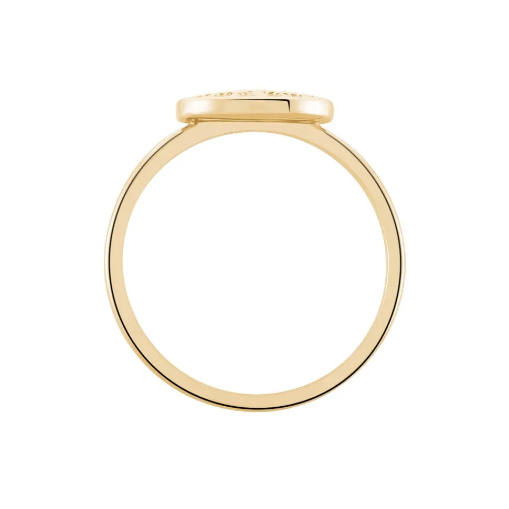 Bague Artea Plaqué Or Jaune Oxyde De Zirconium|Marc Orian Online