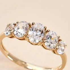 Bague Astarte Or Jaune Oxyde De Zirconium|Marc Orian Discount