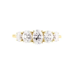 Bague Astarte Or Jaune Oxyde De Zirconium|Marc Orian Discount