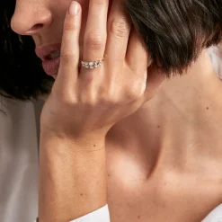 Bague Astarte Or Jaune Oxyde De Zirconium|Marc Orian Discount