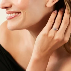 Bague Astrea Argent Blanc Oxyde De Zirconium|Marc Orian Clearance