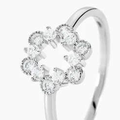 Bague Astrea Argent Blanc Oxyde De Zirconium