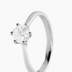 Bague Athena Platine Blanc Diamant