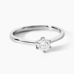 Bague Athena Platine Blanc Diamant|Marc Orian New