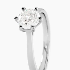 Bague Athena Platine Blanc Diamant|Marc Orian