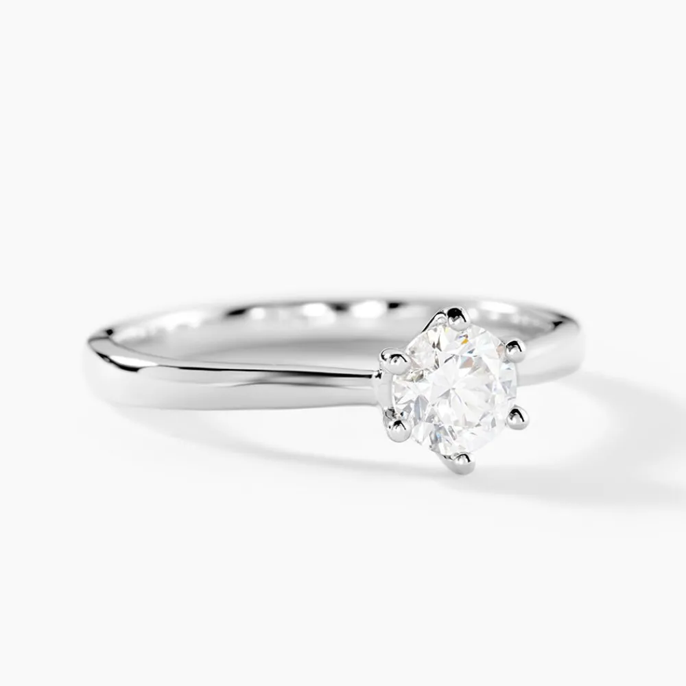 Bague Athena Platine Blanc Diamant|Marc Orian Hot