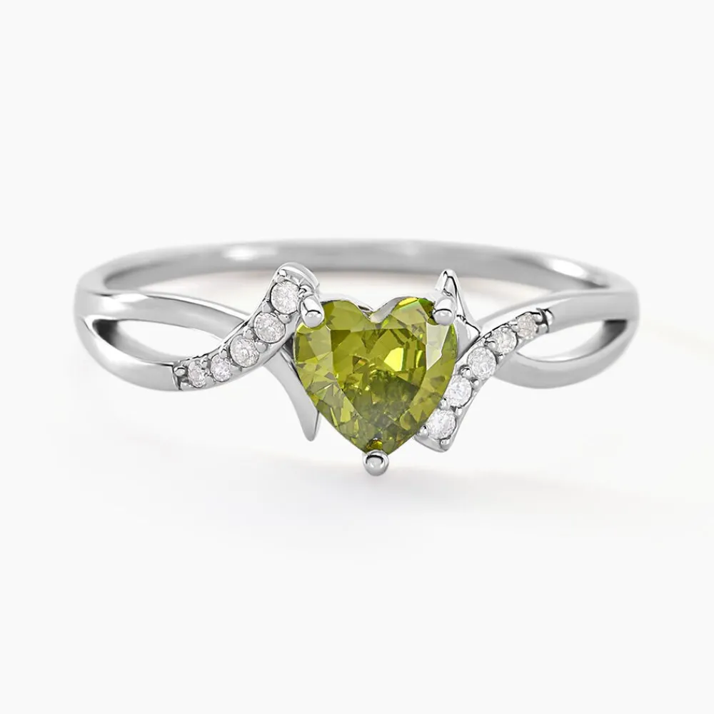 Bague Avalon Argent Blanc Oxyde De Zirconium|Marc Orian New