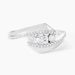 Bague Barbara Or Blanc Diamant