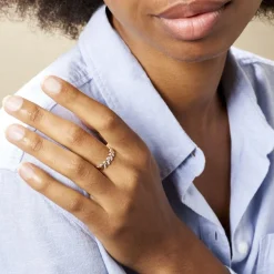 Bague Berinice Or Jaune Diamant