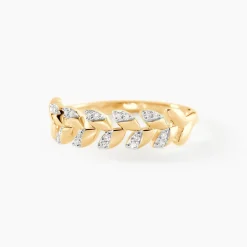 Bague Berinice Or Jaune Diamant