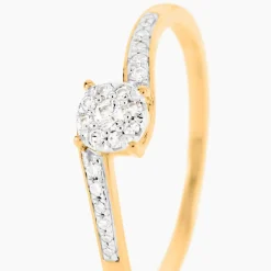 Bague Biagino Or Jaune Diamant|Marc Orian Online