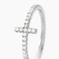 Bague Biche Argent Blanc Oxyde De Zirconium|Marc Orian Discount