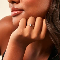 Bague Borje Or Jaune Oxyde De Zirconium|Marc Orian New