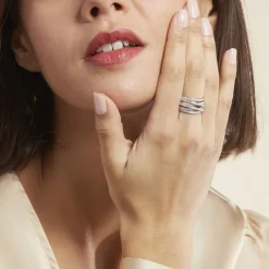 Bague Caledonia Argent Blanc Oxyde De Zirconium|Marc Orian Sale