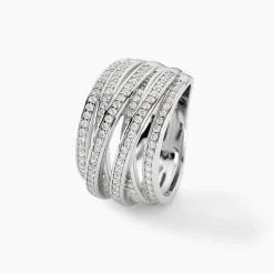Bague Caledonia Argent Blanc Oxyde De Zirconium|Marc Orian Sale