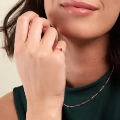 Bague Calliope Plaqué Or Doré Agate|Marc Orian Clearance