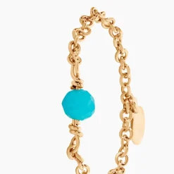Bague Calliope Plaqué Or Doré Amazonite|Marc Orian