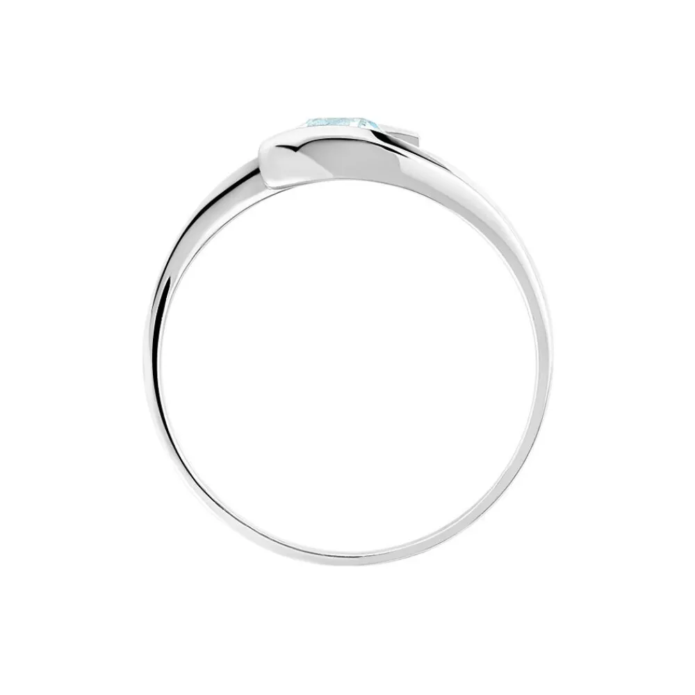 Bague Camilia Or Blanc Topaze|Marc Orian Hot