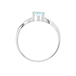 Bague Candice Or Blanc Topaze|Marc Orian