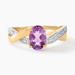 Bague Candice Or Jaune Amethyste|Marc Orian Sale